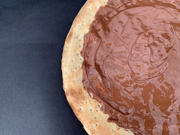 Pizza nutella