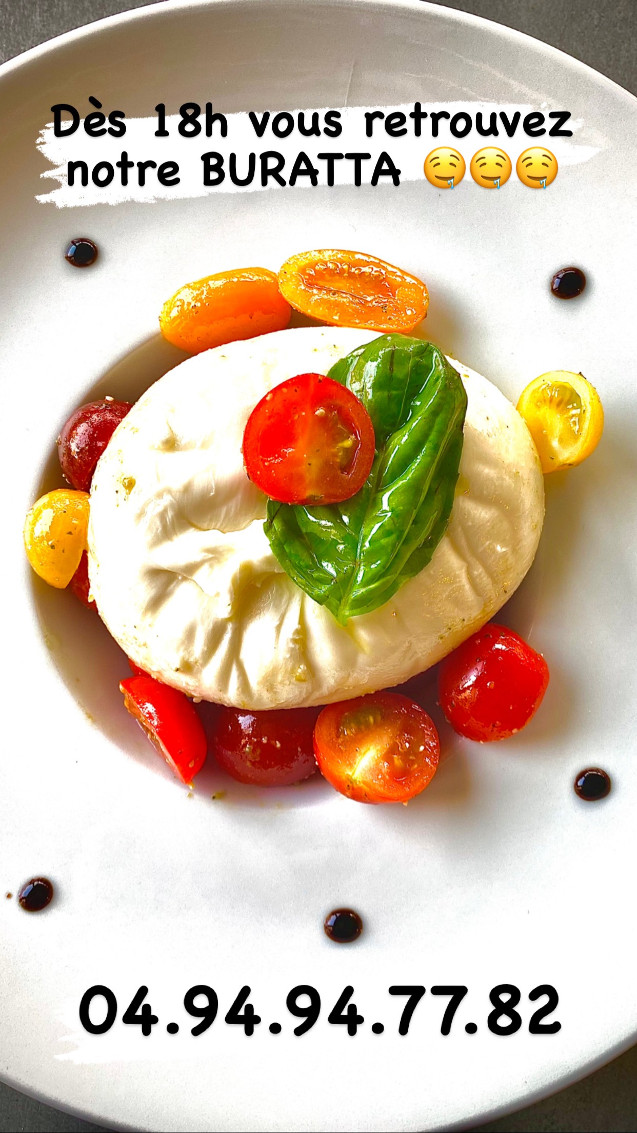 BURATTA 300g (à partager ou en solo)